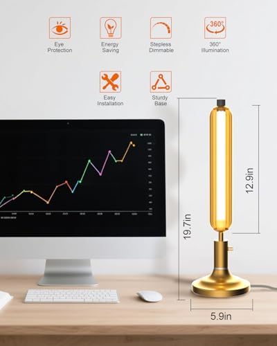 Lightdot Minimalist Table Lamp for Living Room Dimmable - Image 7