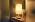 Desk Lamp LED Bulb Included, Small Bedside Table Lamp Plug-in - Classic Wood Base with Flaxen Fabric Shade, Lamps for Night Stands, Simple Nightstand Light for Bedroom, Office, Desk - Image 7