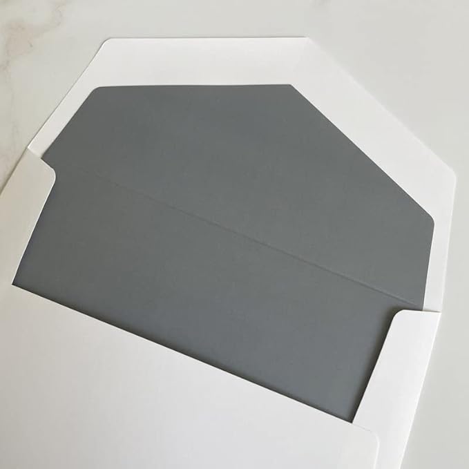 Casual Personalized Flat Cards - Raised Ink Stationery Made in the USA