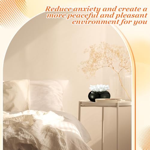 Honeydak 1 Pcs Ceramic Essential Oil Diffuser, Non Electric,Daisy Flowers - Image 6