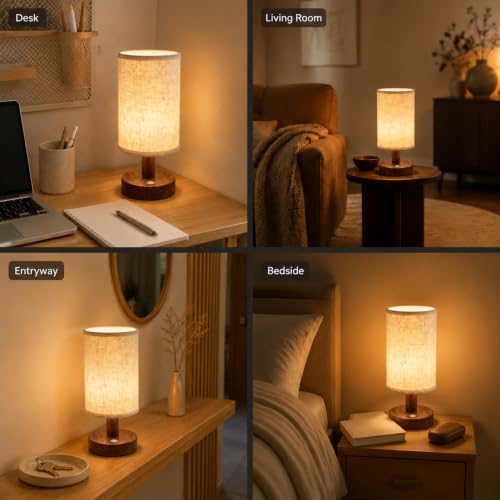 Mini Cordless Bedside Lamp, Touch Rechargeable LED Night Light - Image 7