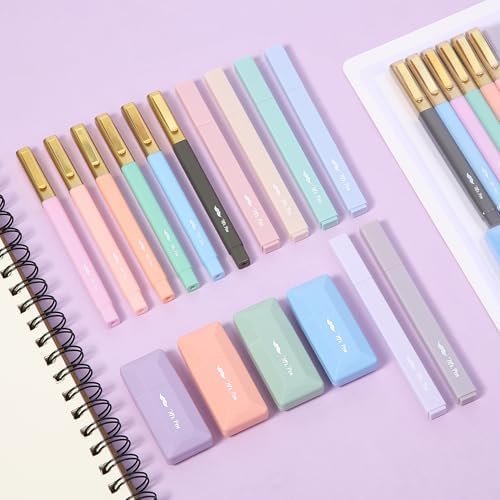 Mr. Pen- Aesthetic Highlighters and Ballpoint Pens No Bleed, 17 Pack - Image 7