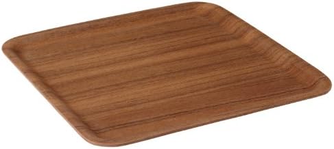 KINTO 45158 Non-Slip Tray, 12.6 x 12.6 inches (320 x 320 mm), Teak by Unknown
