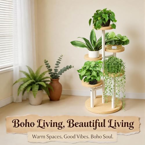 GEEBOBO 5 Tier Plant Stand Indoor - Image 7