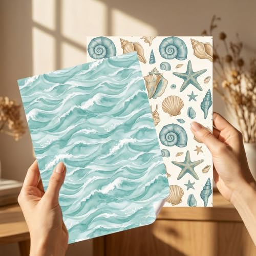 Scrapbook Paper for Journaling, 180 Sheets, 5.5 x 7.8 in - Image 7