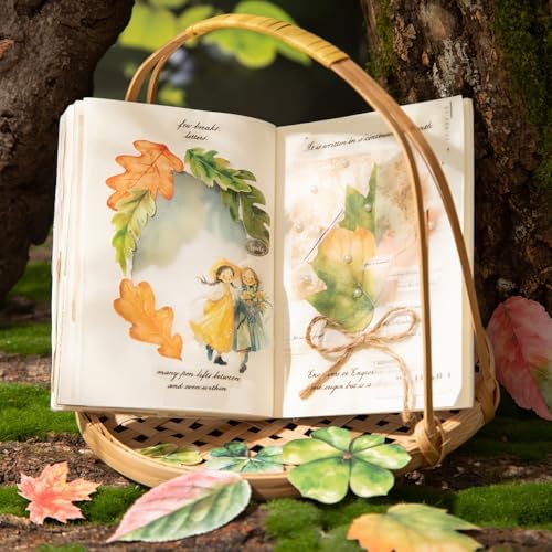 270 Pcs Leaf Stickers for Scrapbooking and Journaling - Image 6