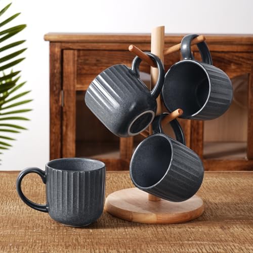 famiware Coffee Mugs Set of 6, Starlight 11 oz Mug Cups Set with Handle - Image 6