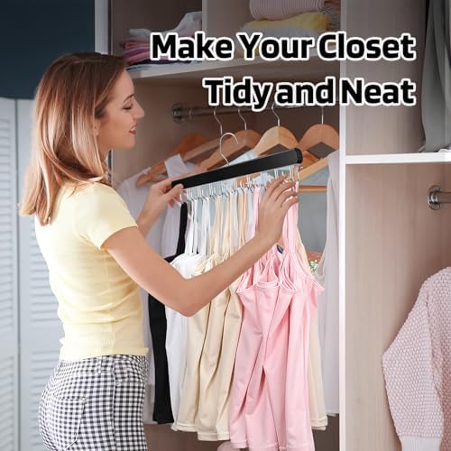 NECAMOCU 2 Pack Bra Hanger for Closet Organizer, Premium Tank Top Hangers - Image 6