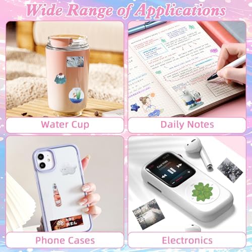 990Pcs Japanese Sticker Book for Journaling Adult, Cute Scrapbook Stickers - Image 6