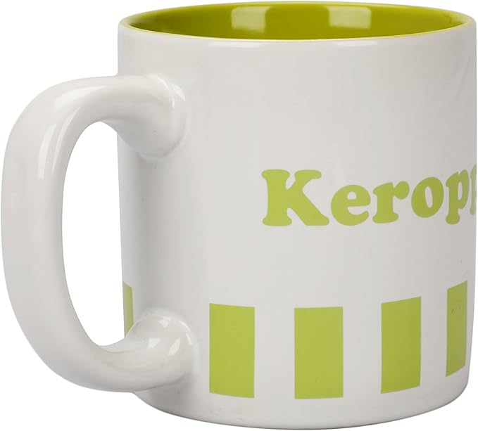 Bioworld Hello Kitty Keroppi 16 Oz White Ceramic Mug