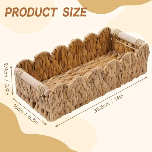Bathroom Decor Basket for Toilet Paper Storage Baskets For Organizing - Image 7