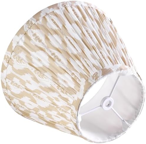 GO&SO Small Pleated Lamp Shades Set of 2,5"×9"×6.4" Bell Shade Multicolor - Image 6