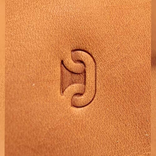DandS ltd Leather Stamp Tool, Chain, Professional Steel Craft Tool for Leatherworking, Embossing, Carving & Stamping Leather Projects, Belts Wallets & DIY Projects Compatible with Mallet #291