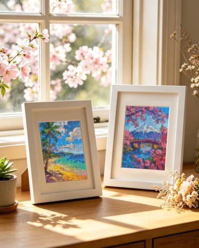 PeakLuv Small Diamond Art Kits, Landscape Diamond Painting for Beginners - Image 7