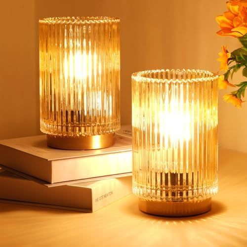 Cordless Table Lamp with Timer, Bedside Lamps with LED Warm Light - Image 7