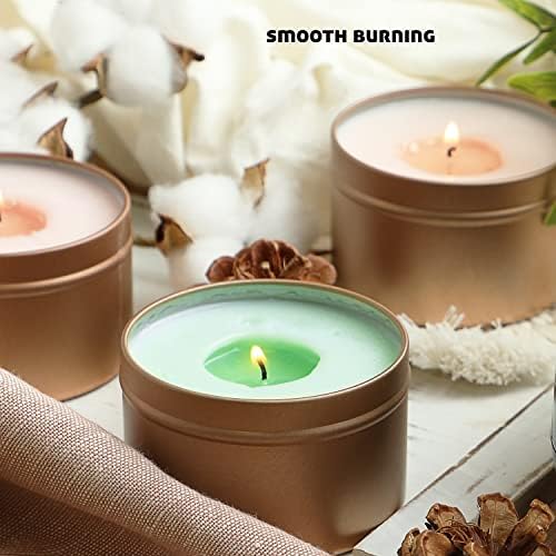 CraftBud Soy Candle Wax for Candle Making – Natural Soy Wax for Candle Making 2 lb Bag, Candle Making Wax, 2 Lbs. Soy Wax Flakes, 5 Candle Wicks, 4 Wick Stickers, and 1 Metal Centering Device - Image 7
