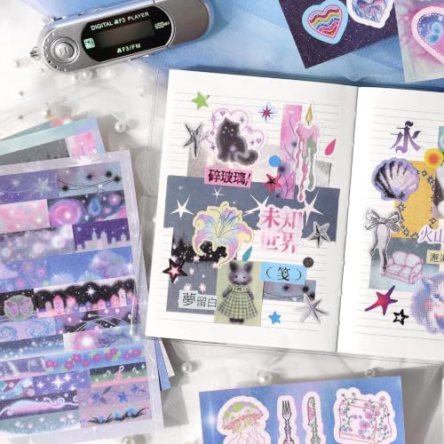 Japanese Retro Sticker Book, 2 Set Sticker Books, Dreamy Fairy - Image 7