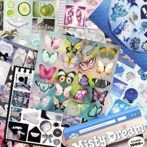 500+Japanese Stickers for Scrapbooking Supplies,Vintage Stickers for DIY - Image 6