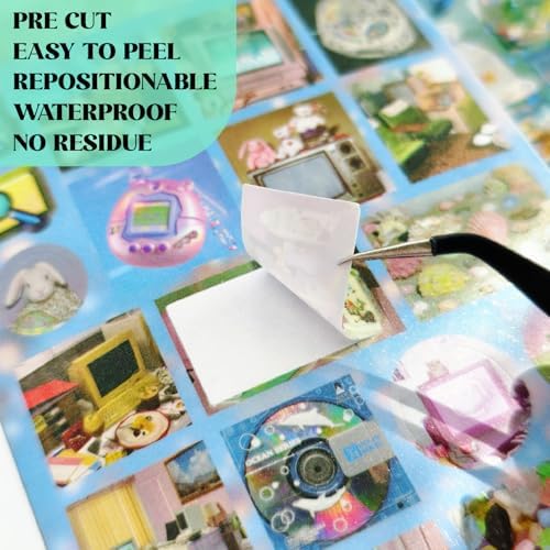 400+ Pcs Kawaii Japanese Stickers | Scrapbooking Supplies, Junk Journal Kit, Journaling & Planner Stickers, Scrapbook Embellishments, Aesthetic Craft Supplies for Card Making, Vision Board - Image 7