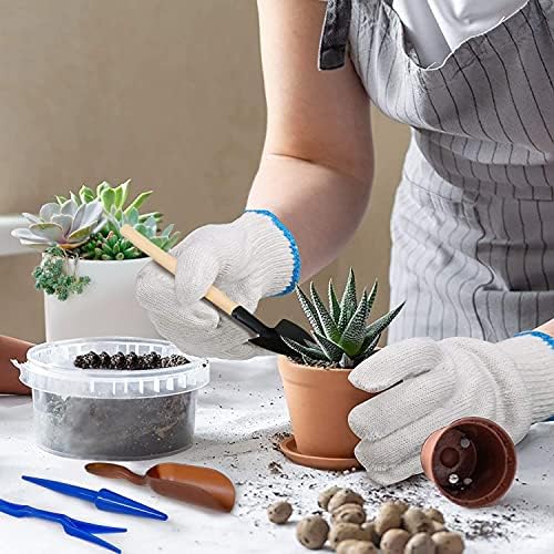 Succulent Tools, Mini Garden Tool Set, Transplanting Tools Set, Succulent Care kit for Succulent Miniature Gardening Plant, Multi, 13 Pcs - Image 6