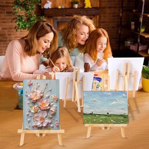AROIC 96 PCS Painting Supplies Set with Easels - Image 7