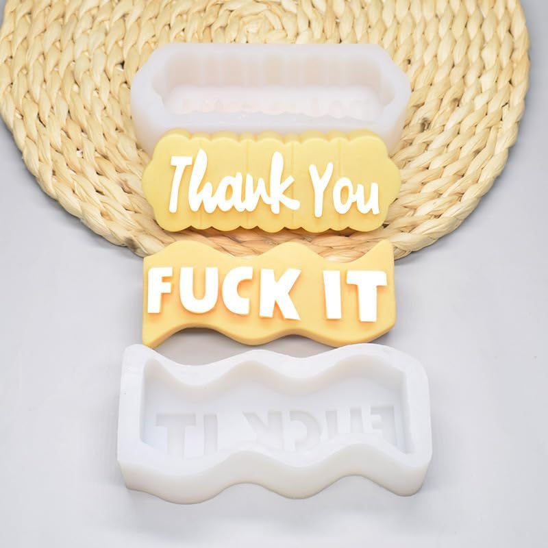 Candle Molds - Silicone Mold for Candles Making, DIY 3D Moulds for Soy Wax, Beeswax, Scented Candle, Valentine's Day Gifts (Alphabet) - Image 3