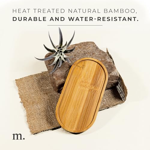 MaisoNovo Bamboo Soap Tray | Wooden Bathroom Soap Dispenser for CounterTop - Image 6