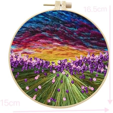 Craft Set for DIY Art Relaxation(Purple Lavender) - Image 6