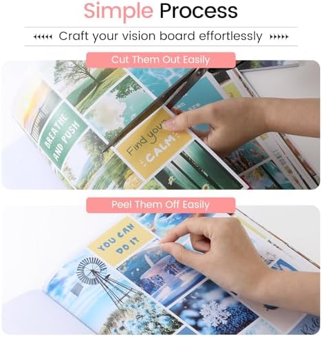 Sawnfay Vision Board Book - 2027 Vision Board Sticker Book - Image 7