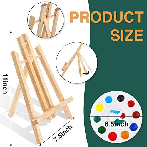 ESRICH Acrylic Paint Canvas Set, 52 PCS Painting Supplies Kit - Image 6
