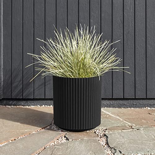 Veradek Demi Series Planter - Large Round Outdoor Planter - Image 6