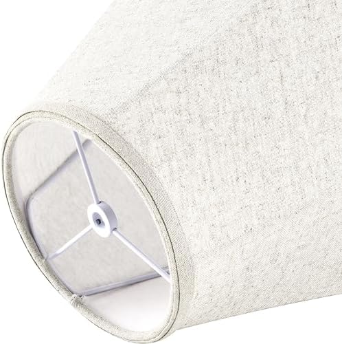 GOSO Lamp Shades, 6" Top x 13" Bottom x 9.8" High, Beige, Set of 2 - Image 6