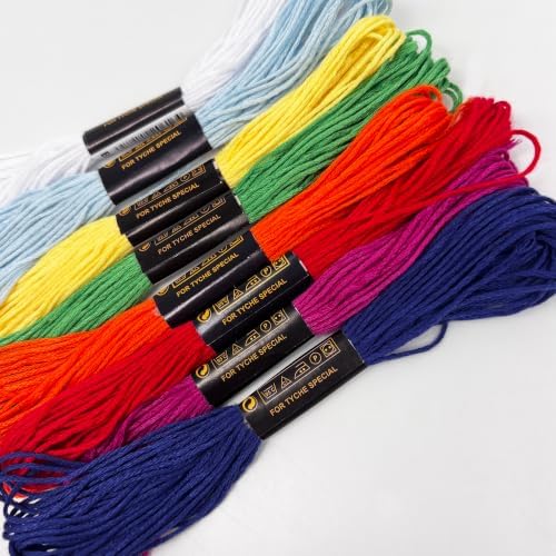 Howie's Needlepoint Needlepoint Kits for Adults & Beginners, 18 Mesh Printed Needlepoint Canvas, Stamped Patterns Canvas Starter Kits(Rainbow,6"x 6") - Image 5