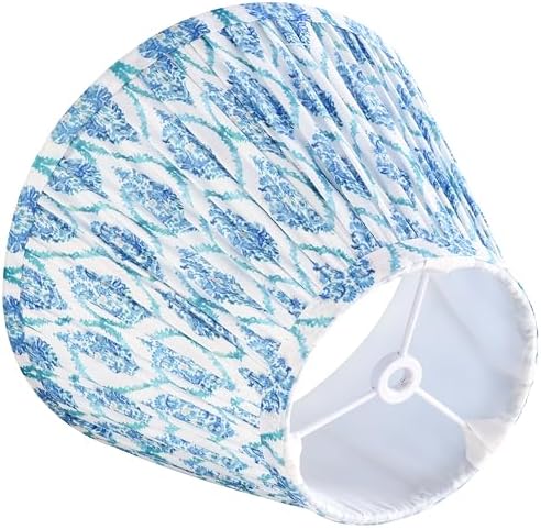 GO&SO Small Pleated Bell Lamp Shades Set of 2,5"×9"×6.4" Multicolor Shade - Image 6