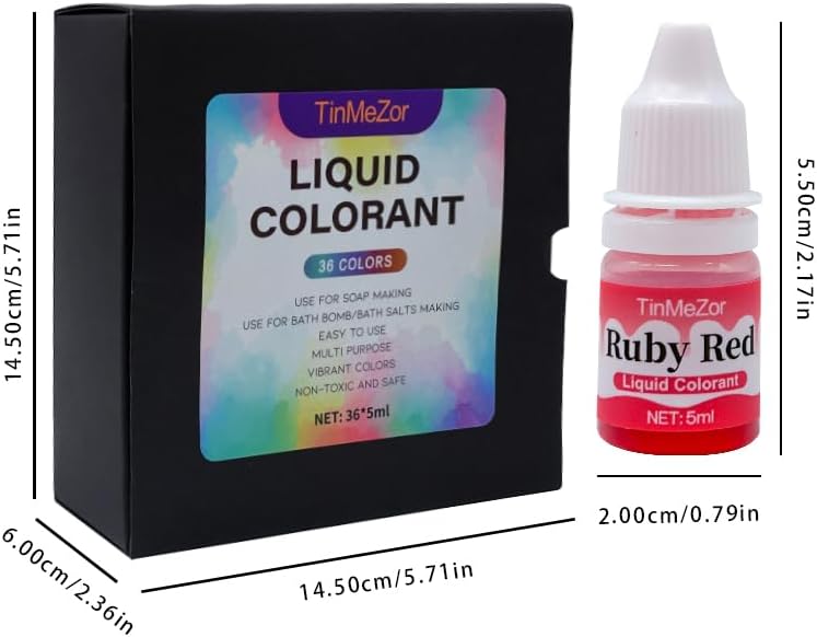 Soap Dye - Food Grade 36 Color,Liquid Kit for Soap Making - Image 6