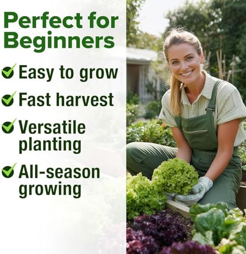HOME GROWN 20 Variety Lettuce Seed Mix, 21,500+ Seeds, Indoor & Hydroponic - Image 7