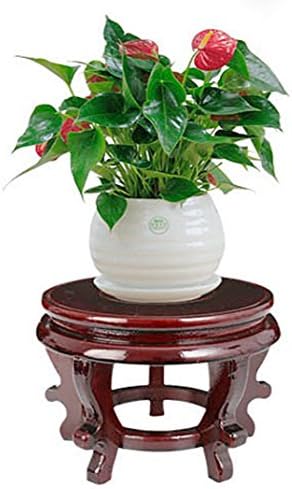 Chinese Display Stand Fish Tank/Vase Holder Home Decor Base(5.5"diam,3.9"h) - Image 5