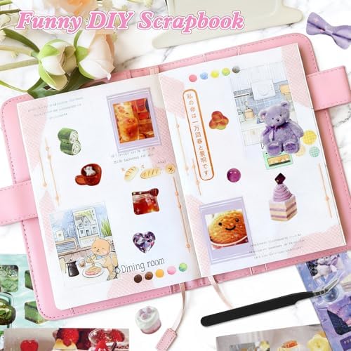 600Pcs Japanese Sticker Book for Journaling Adult, Cute Scrapbook Stickers - Image 6