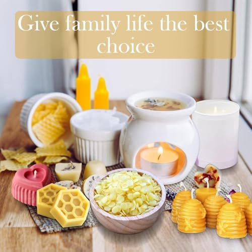 Pure & Natural 10-LB White Beeswax Pellets - Perfect for Your DIY Projects - Image 7