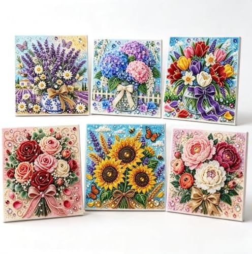 DIY Pearl Art Kit for Adults (Complete Set - All 6 Styles) by Unknown