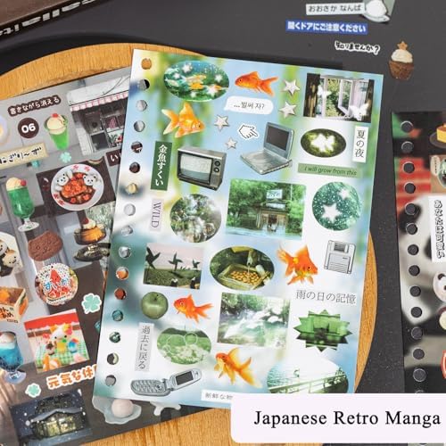 All-in-One Various Themed Journal Sticker Book for Scrapbook,Diary&Planner - Image 6