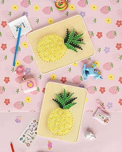 DIY String Art Kit for Beginner, DIY Pineapple Craft Kit,Unique Gift,Craft Kit for Holidays - Image 7