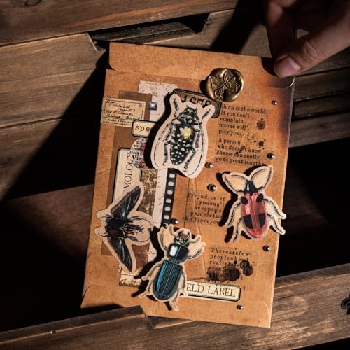 180 Pcs Vintage Ephemera Stickers for Scrapbooking - Image 6