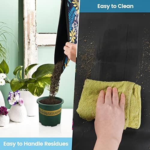 Extra Large Repotting Mat for Indoor Plants Transplanting and Dirt Control, Foldable Waterproof Succulent Potting Mat, Gardening Gifts for Plant Lovers (43.5"x29.5") - Image 6