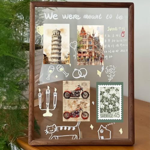 Bomichi Washi Stickers, 12 Sets 600 Pcs Aesthetic Sticker Book for DIY Journaling, Journaling Supplies for Bullet Journal Art Diary Card Craft Gifts Planner Notebook - Image 7