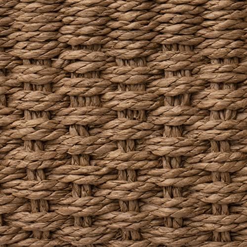 LA JOLIE MUSE Small Wicker Baskets for Organizing, Brown 3 Pack - Image 6