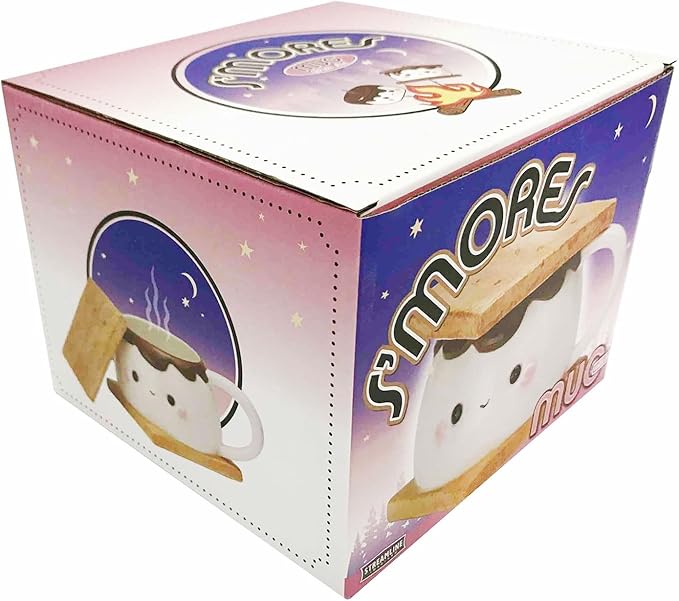 Streamline Imagined 1 X Marshmallow S'more Coffee Mug With Lid
