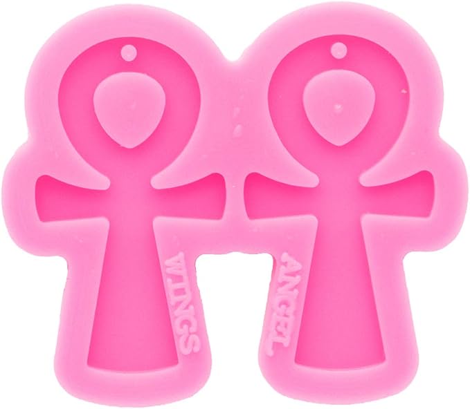 Resin Earring Mold Silicone Resin Jewelry Molds Epoxy Resin Casting Molds for Women Earring Crafts DIY Necklace Pendant Resin Mold