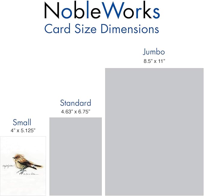 The Best Card Company - 20 Blank Bird Notes with Envelopes - All Occasion Wildlife Nature Animal Card Assortment (10 Designs, 2 Each) - Birds Watching AM3199OCB-B2x10