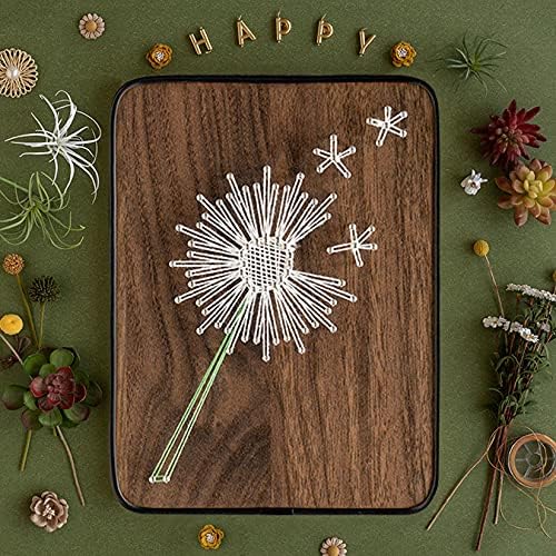 BAZIMA DIY String Art Kit for Beginner,Unique Gift, DIY Dandelion Craft Kit,Craft Kit for Holidays - Image 7